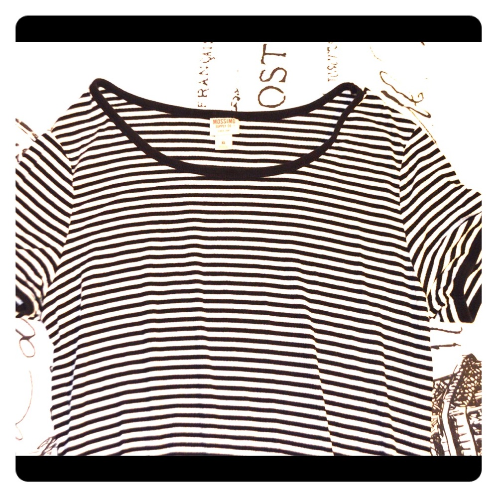 Black and White striped shirt